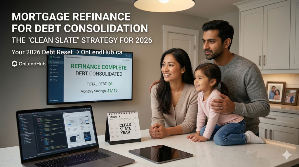 mortgage refinance for debt consolidation Canada 2026